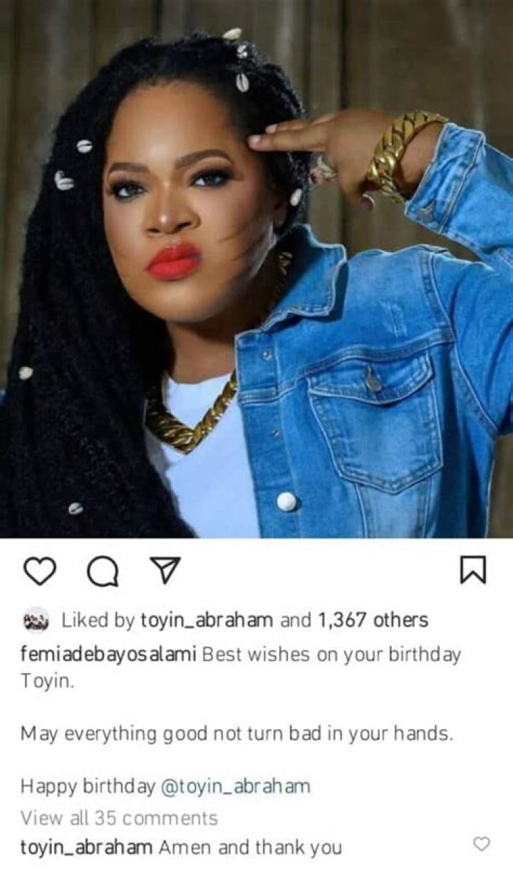 
Mercy Aigbe, Nkechi Blessing, Eniola Badmus, Others Celebrate Toyin Abraham’s Birthday 